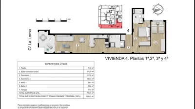 Apartamento en calle de la Loma photo 81