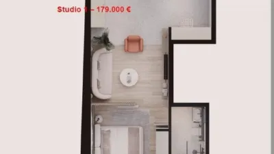 Studio in Calle del Tordo photo 3