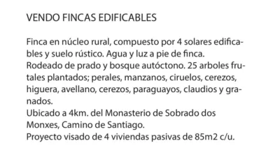 Terreno en venta en Calle Piñeiro Abaixo - Vista 5