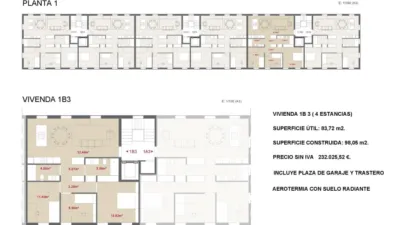 Piso en venta en Avenida de la Peregrina - Más