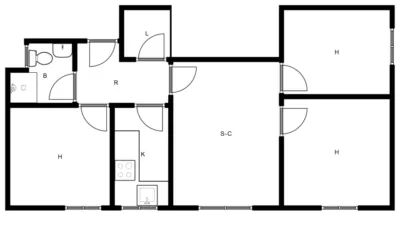 Apartment in Els Merinals photo 3