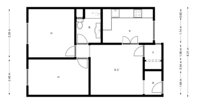 Apartment in Esplugues de Llobregat photo 2