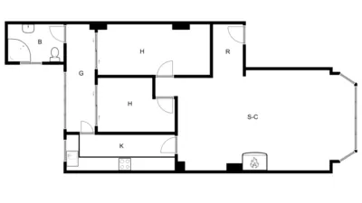 Flat in Ca n'Aurell photo 3