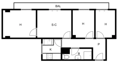 Apartment in El Cabanyal-El Canyamelar photo 3