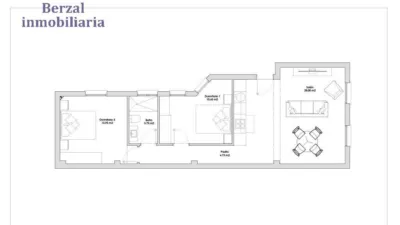 Piso en venta en Calle de Somosierra, Centro (Logroño) de 175.000 €