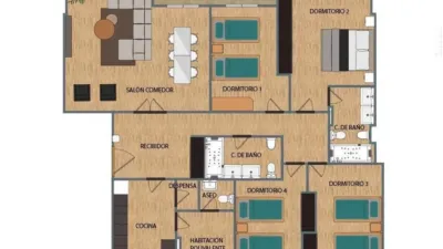 Piso en venta en Ensanche, Ensanche (Teruel Capital) de 320.000 €