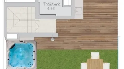 Penthouse in Tamarit photo 13