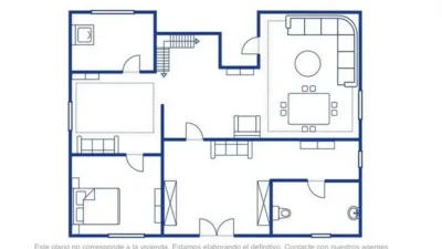 Casa rústica en venta en Calle del Beato Jorge, Calzada de Calatrava de 129.000 €