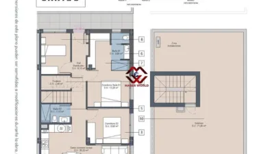 Attic in Serena Golf photo 65