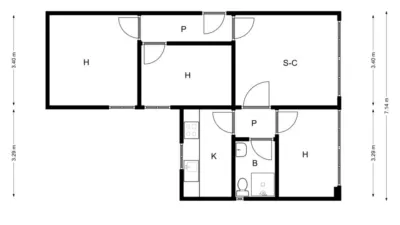 Flat in La Gavarra photo 5