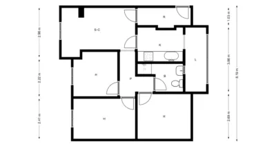 Apartment in Centre photo 2