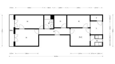 Apartment in El Camp de l'Arpa del Clot photo 2