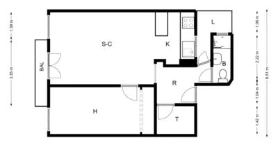 Apartment in El Camp de l'Arpa del Clot photo 2
