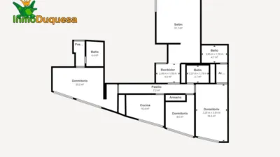 Piso en venta en Acera del Darro, Realejo (Granada Capital) de 950.000 €