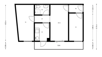 Apartment in Puerta Bonita photo 2