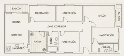 Apartment on Carrer de Castaños photo 22