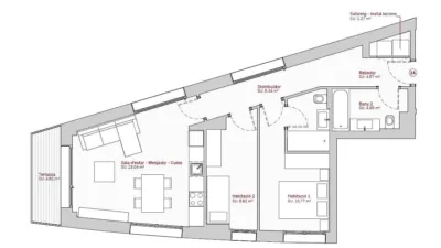 Piso en venta en Calle Carrer Dels Ajustants, Encamp de 450.000 €