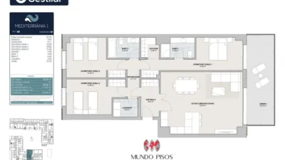 Apartment on Carrer de Puerto Rico photo 37