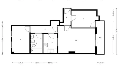 Apartment in Centre photo 5