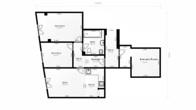 Piso en venta en Calle de Federico Avila, Fisterra (Santa Maria) de 125.000 €