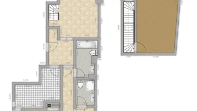 Piso en venta en Calle Arroyo, cerca de Calle de la Virgen de Gracia y Esperanza, San Roque-La Calzada (Distrito Nervión. Sevilla Capital) de 390.000 €