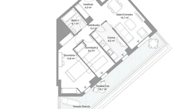 Piso en alquiler en Calle Dulzaina, Número 7, Arroyo de la Encomienda de 800 €<span>/mes</span>