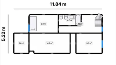 Terraced house on Arizona Street photo 52