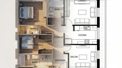 Apartment in Playa de La Malvarrosa photo 41