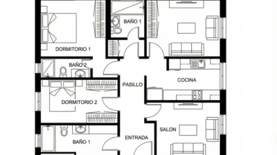 Apartment in Playa de La Malvarrosa photo 42