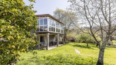 Chalet in Oza-Cesuras photo 14