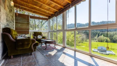 Chalet in Oza-Cesuras photo 44