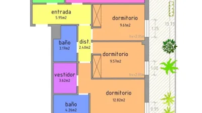 Piso en venta en Calle del Ingeniero Vargas Machuca, Casería de Ossio-San Carlos (San Fernando) de 355.000 €