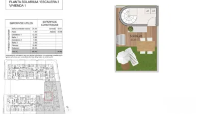 Penthouse in Eroski photo 9