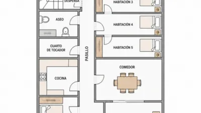 House in Almansa photo 38