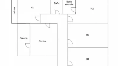 Habitación en alquiler en Calle del Jazmín, Carolinas (Distrito Pla-Carolinas. Alicante - Alacant) de 350 €<span>/mes</span>