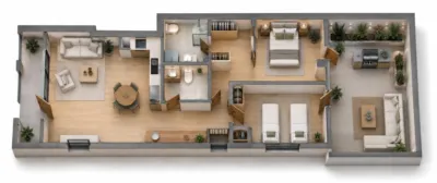 Apartment in Plaza Crevillente-Juzgados photo 15