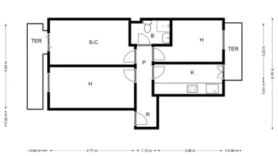Apartment in Zofío photo 38