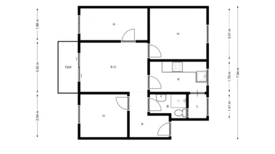Flat in L'Hort de Senabre photo 28