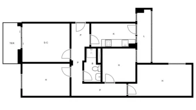 Apartment in Centre photo 37
