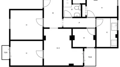 Flat in Jutjats photo 37