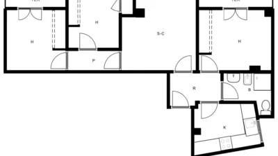Apartment in Centre photo 36
