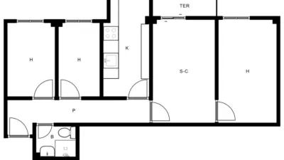Apartment in Zofío photo 26