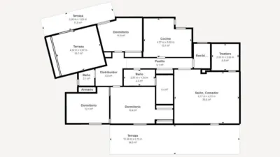 Ático en venta en La Missió, El Sindicat (Distrito Centre. Palma de Mallorca) de 995.000 €