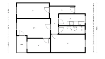 Apartment in Old Town photo 39