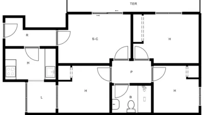 Apartment in Centre photo 34