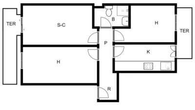 Apartment in Zofío photo 37