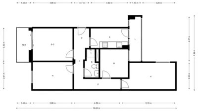 Apartment in Centre photo 38