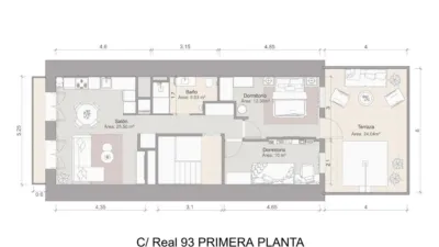 Pis – Ferrol, Solana del Pino, A Madalena - Vista 4