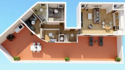 Penthouse on Carrer de Juan XXIII photo 24