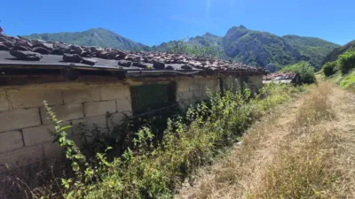 Finca rústica en venta en Calle Cuevas, El Pino (Moreda). Municipio de Aller de 19.500 €